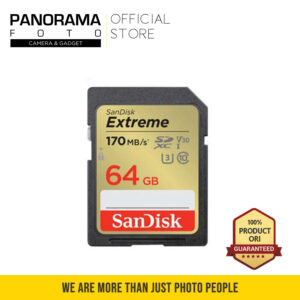 Memory Sandisk Extreme SDXC UHS-I 64GB S170