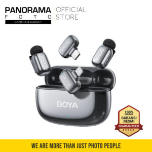 Boya Mini 2-01 Wireless Microphone for USB Type-C & Lightning Space Gray