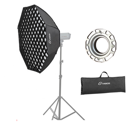 Visico Softbox Octagon with Grid SB-035 95cm - Image 2
