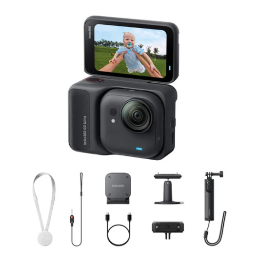 Camera Action Insta360 GO Ultra Creator Bundle (Midnight Black) - Image 5