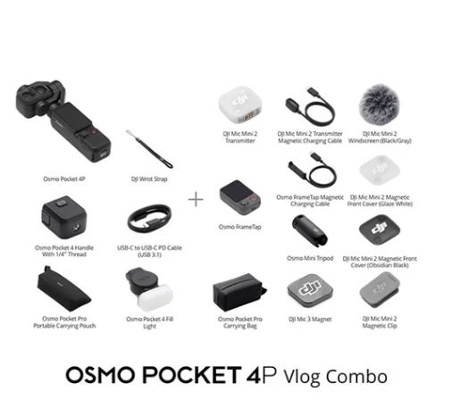 DJI Osmo Pocket 4P Vlog Combo - Image 3